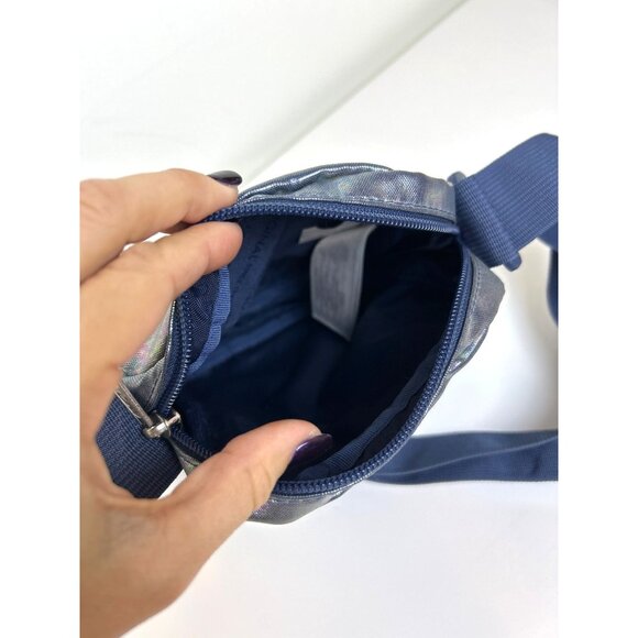 Jansport Weekender Mermaid Shiny Holographic Adjustable Strap Crossbody Bag - Picture 4 of 11